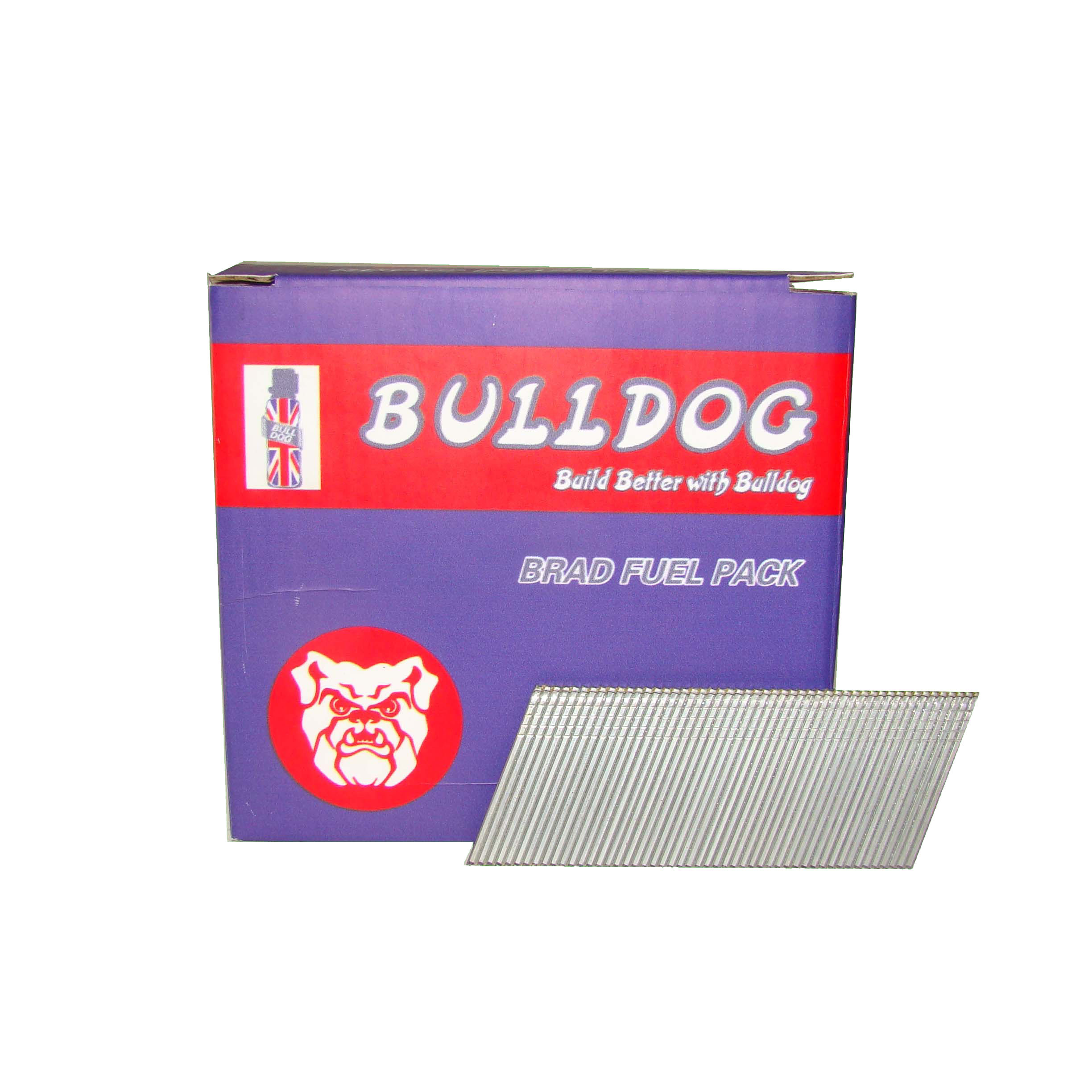 38mm Galvanised Angled Brad Nails - Pack of 2000 Finishing Nails