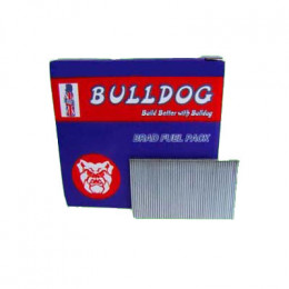 25mm Galvanized Straight Brad Nails - Pack of 2000 Finishing Nails