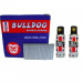 Pack of 2000 45mm Galvanized Straight Brad Finishing Nails and 2 Mini Gas Cells
