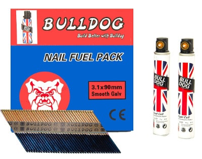 3.1x90mm Smooth Electro Galvanised Framing Nails